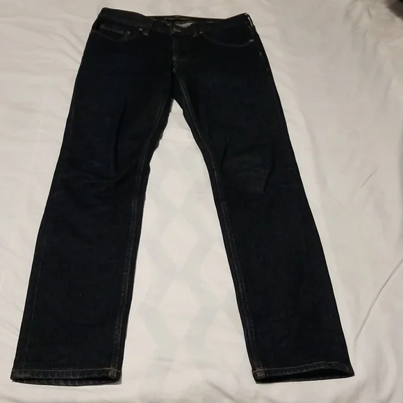 Everlane - Uniform Slim Fit Jeans Mens Color Dark Blue Size 30 x 30